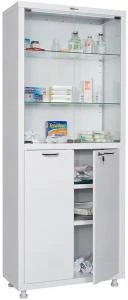 Шкаф медицинский металлический Hilfe МД 2 1670/SG