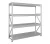 Стеллаж металлический Практик MS Pro 2500/1910x600/4
