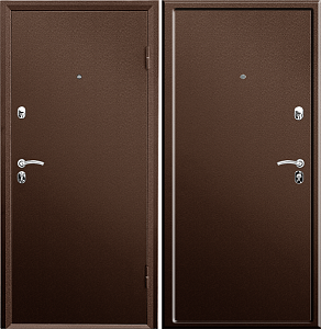 Дверь металлическая Б4 ПРАКТИК 2066/880/104 R/L